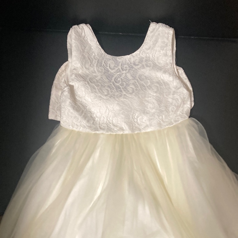 Cream colored dress